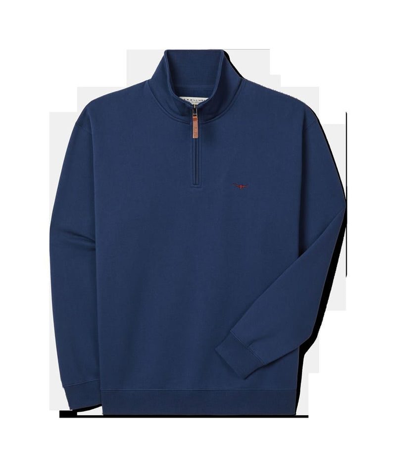 Load image into Gallery viewer, R.M. Williams Mulyungarie 1/4 Zip Sweatshirt - Vintage Blue
