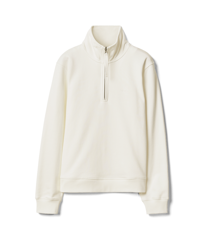 Load image into Gallery viewer, R.M. Williams Womens Trickett 1/4 Zip Sweatshirt - Off White
