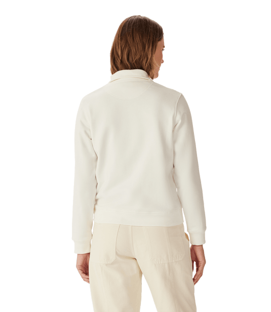 R.M. Williams Womens Trickett 1/4 Zip Sweatshirt - Off White
