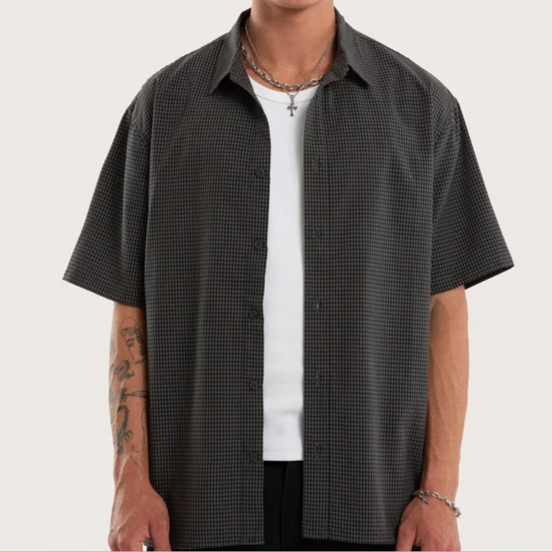Load image into Gallery viewer, Kiss Chacey Mens Pulse Short Sleeve Shirt
