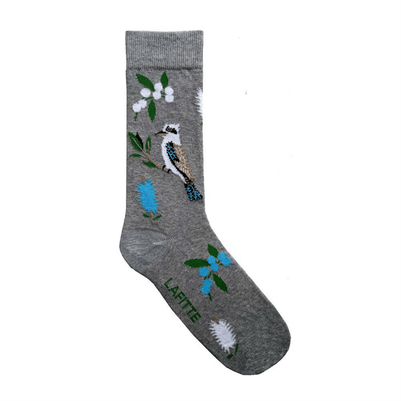 Load image into Gallery viewer, Lafitte Gouldian Finch Crew Socks
