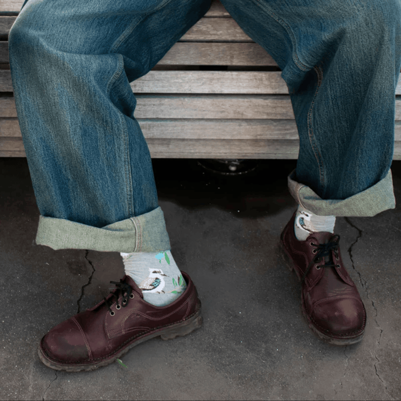 Load image into Gallery viewer, Lafitte Kookaburra Crew Socks
