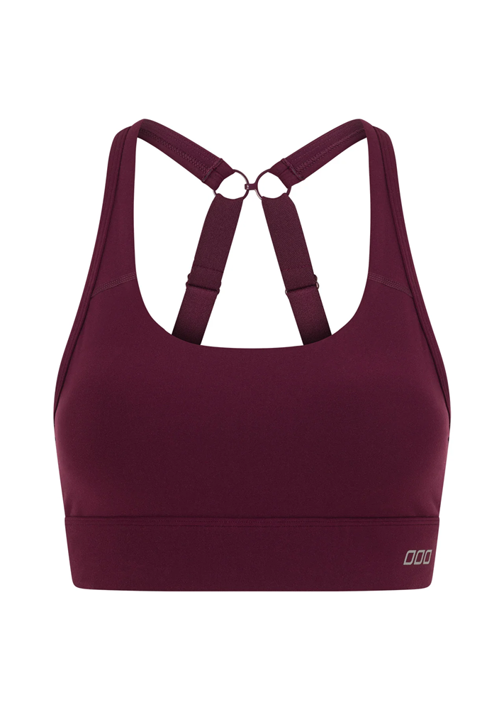 Load image into Gallery viewer, Lorna Jane Womens Amy Maximum Support Sports Bra - Pinot
