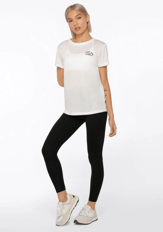 Lorna Jane Lotus T-Shirt - White