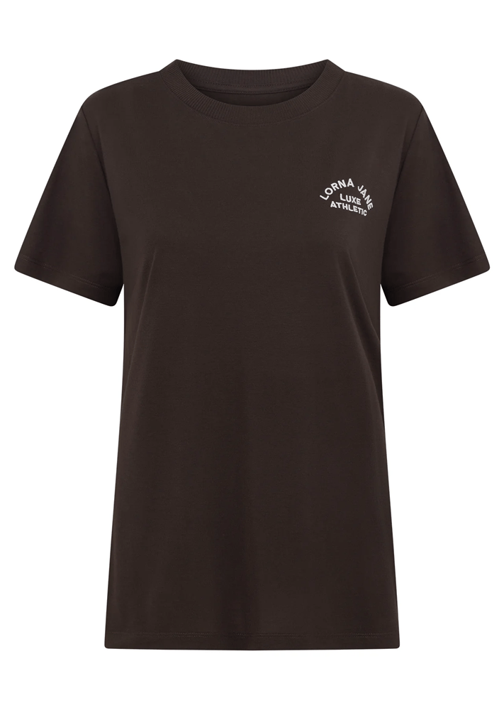 Load image into Gallery viewer, Lorna Jane Womens Lotus T-Shirt - Volcano
