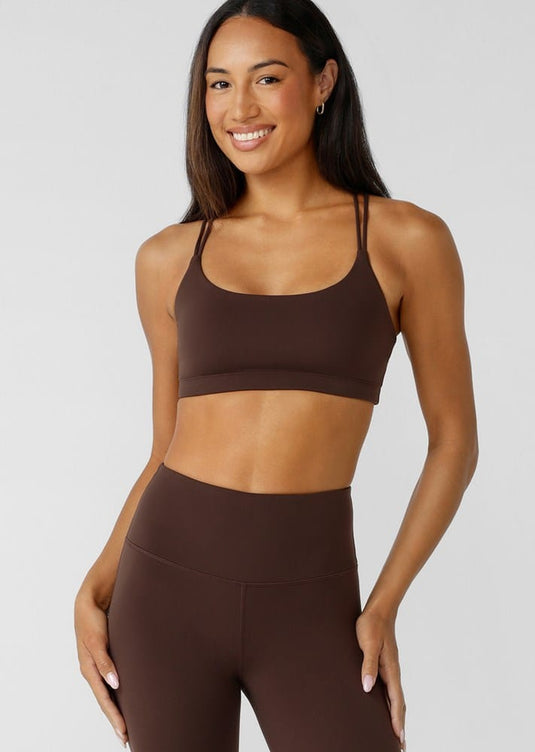 Lorna Jane Lotus Cropped Sports Bra