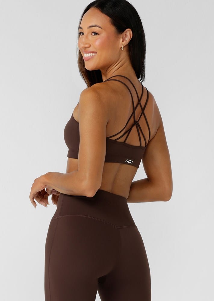 Load image into Gallery viewer, Lorna Jane Lotus Cropped Sports Bra
