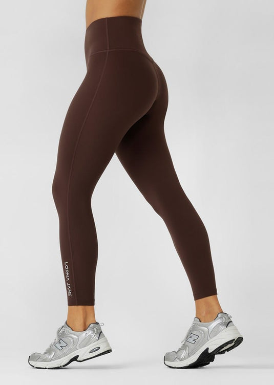 Lorna Jane Lotus No Chafe Phone Pocket Ankle Biter Leggings