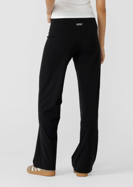 Lorna Jane Womens All Day Active Midrise Pants - Recycled Black