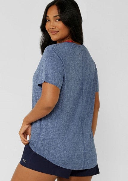 Lorna Jane Womens Amy Dynamic Active T-Shirt - Storm Marle