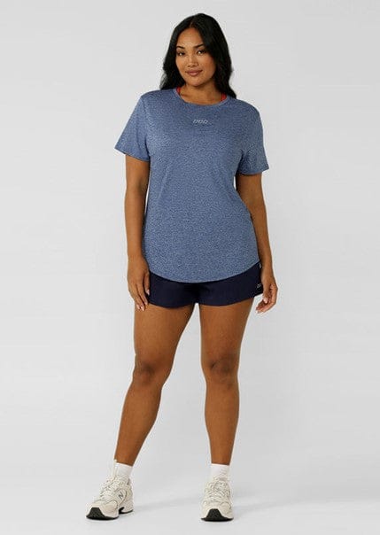 Load image into Gallery viewer, Lorna Jane Womens Amy Dynamic Active T-Shirt - Storm Marle
