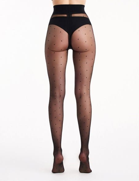 Load image into Gallery viewer, Levante Sienna Sheer Spot Tight - Black
