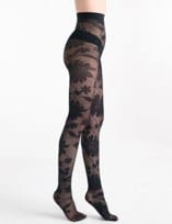 Load image into Gallery viewer, Levante Altea Floral Tights - Black

