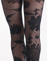 Load image into Gallery viewer, Levante Altea Floral Tights - Black
