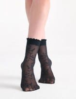 Load image into Gallery viewer, Levante Elanora Floral Anklet - Nero
