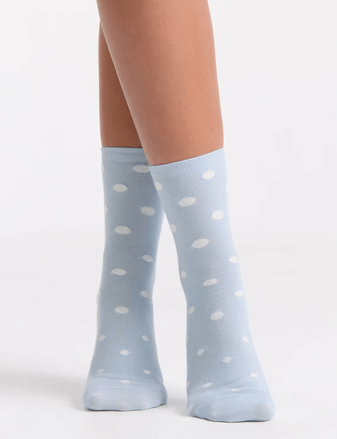 Load image into Gallery viewer, Levante Womens Gigi Spot Crew Sock - Capri
