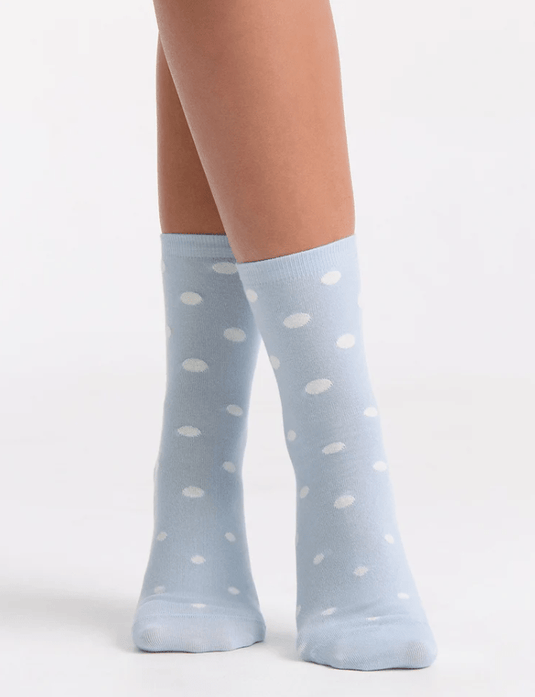 Levante Womens Gigi Spot Crew Sock - Capri