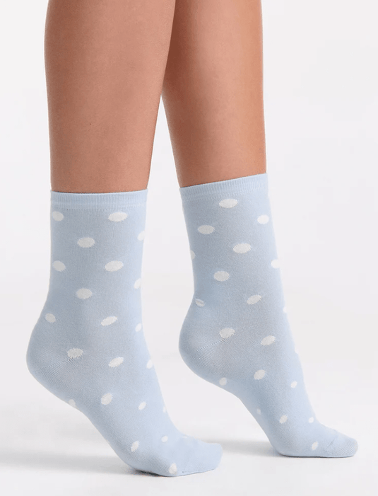 Levante Womens Gigi Spot Crew Sock - Capri