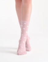 Load image into Gallery viewer, Levante Gigi Spot Crew Sock - Tulle
