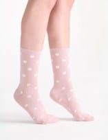 Load image into Gallery viewer, Levante Gigi Spot Crew Sock - Tulle
