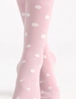 Load image into Gallery viewer, Levante Gigi Spot Crew Sock - Tulle
