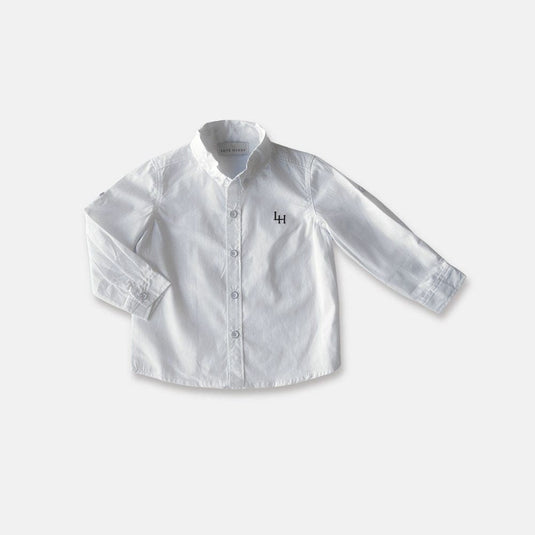 Love Henry Boys Oxford Dress Shirt -  White