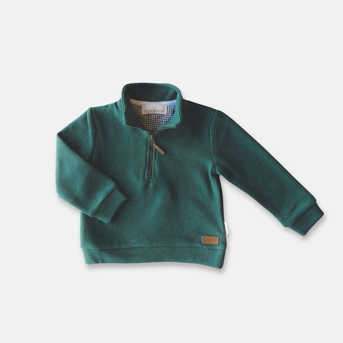 Love Henry Baby Boys Harry Jumper - Green