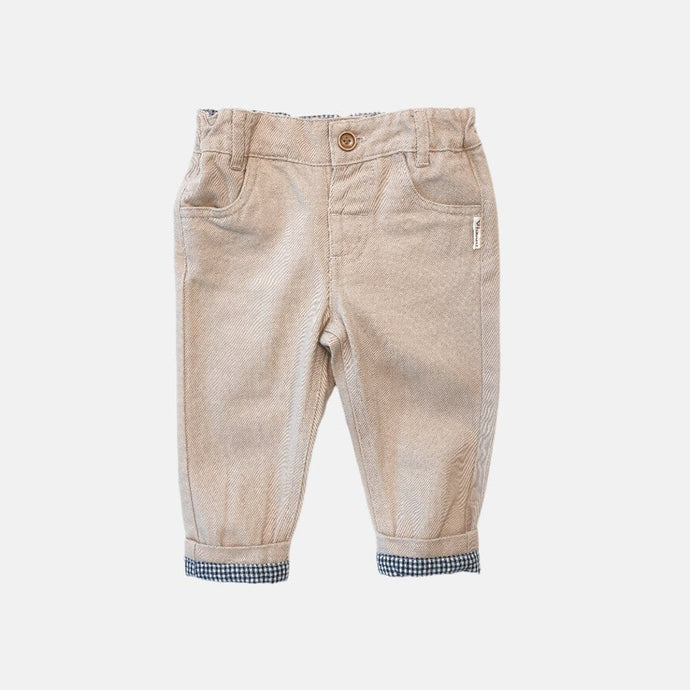 Love Henry Baby Boys Chino Pant - Stone