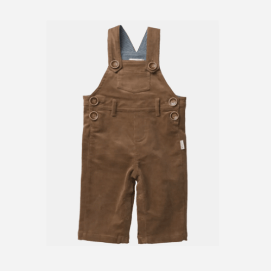 Love Henry Baby Boys Roy Dungaree - Tan Corduroy