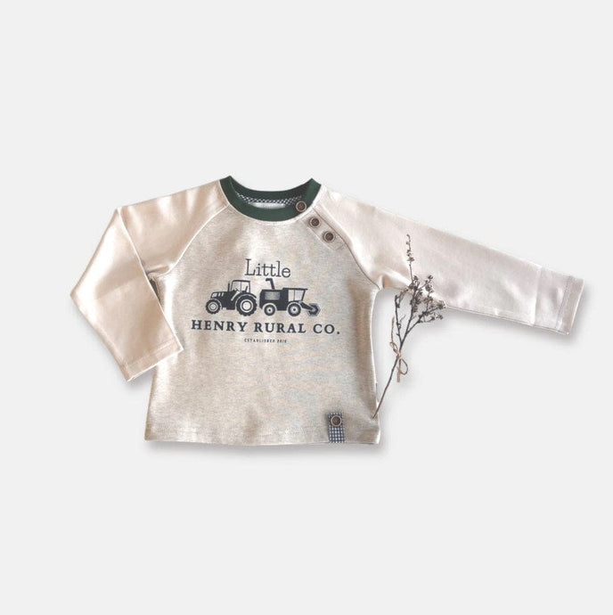 Love Henry Baby Boys Long Sleeve Graphic Tee - Little Rural Co