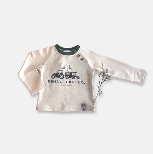 Love Henry Baby Boys Long Sleeve Graphic Tee - Little Rural Co