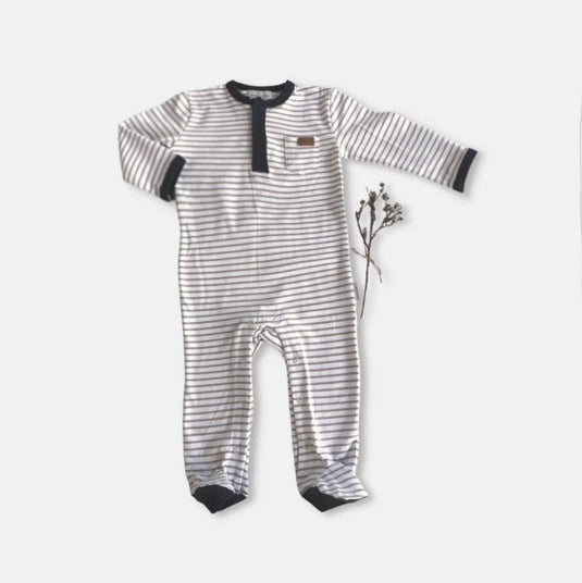 Love Henry Baby Boys Winter Onesie - Beige