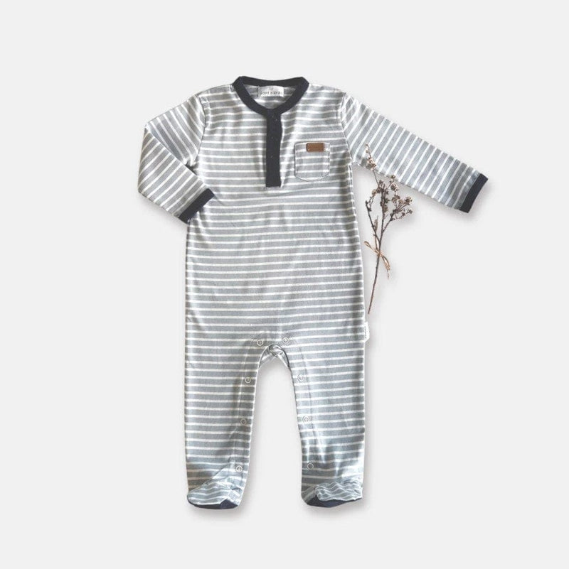 Load image into Gallery viewer, Love Henry Baby Boys Winter Onesie - Blue
