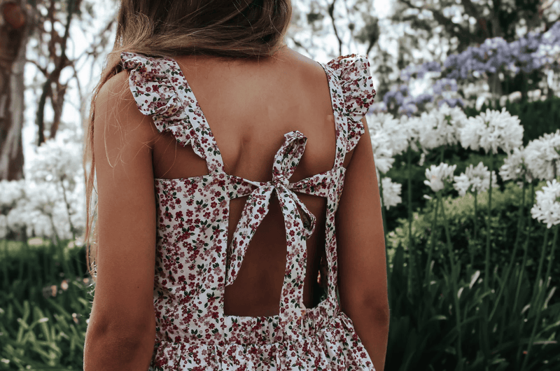 Load image into Gallery viewer, Love Henry Girls Ellie Dress - Pink Petite Floral
