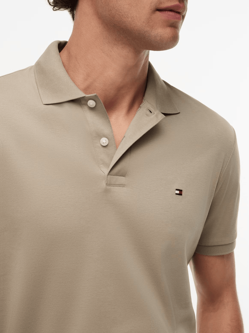 Load image into Gallery viewer, Tommy Hilfiger Mens Liquid Cotton Polo - Keystone
