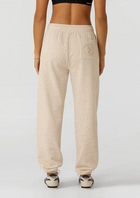 Lorna Jane Womens LJC Heritage Sweatpants - Oat Marl