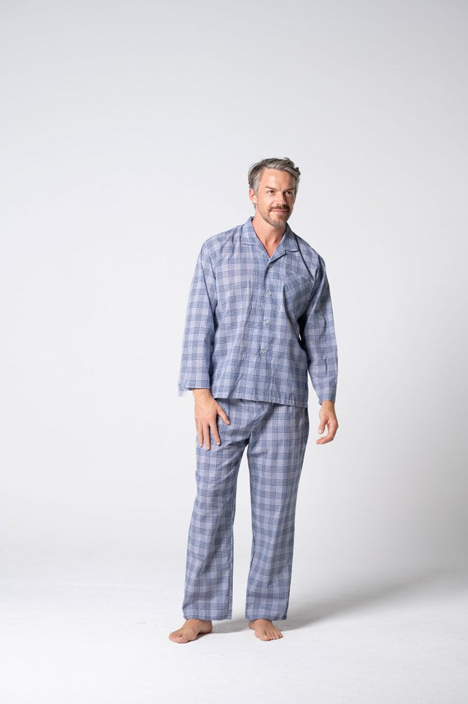 Load image into Gallery viewer, Lynx Mens Summer Long Sleeve Set - Harrington Check
