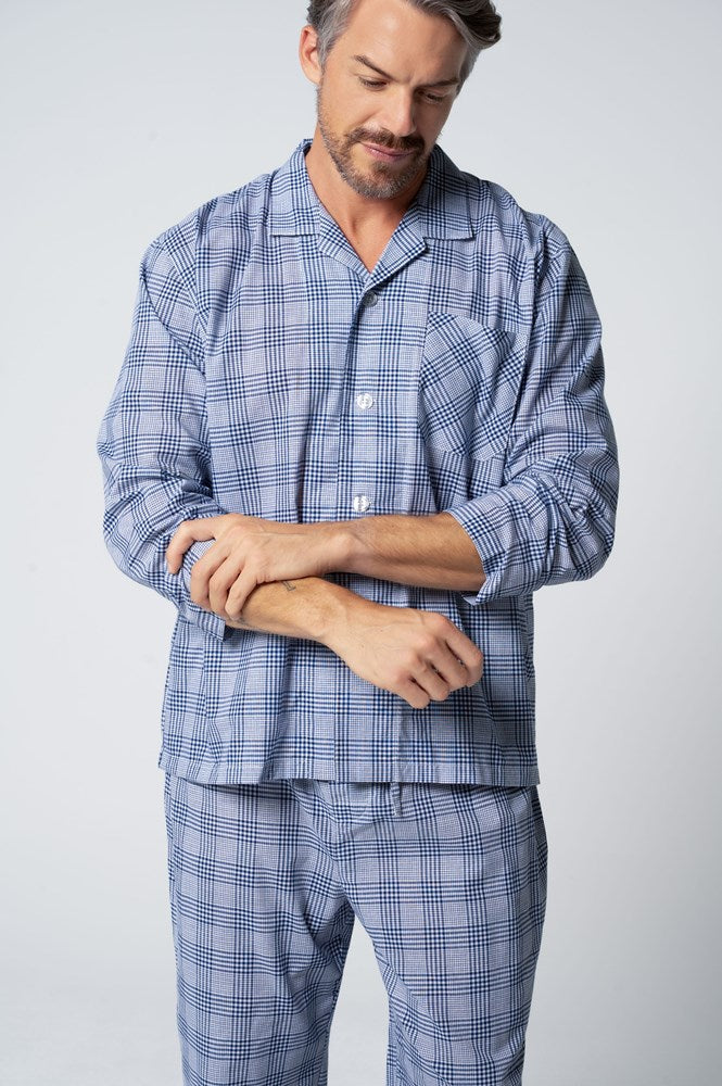 Load image into Gallery viewer, Lynx Mens Summer Long Sleeve Set - Harrington Check
