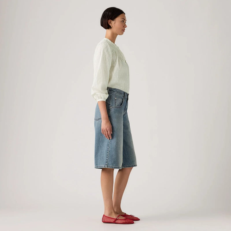 Load image into Gallery viewer, Levis Womens Super Baggy Jort Hazy Times
