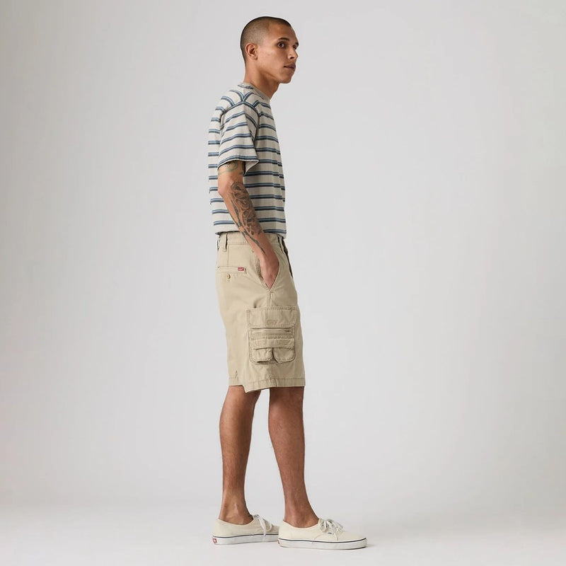 Load image into Gallery viewer, Levis Mens Fishing Cargo Shorts Tree House Canvas
