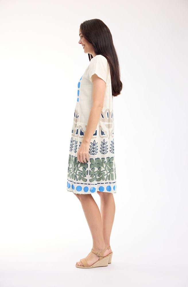 Load image into Gallery viewer, Orientique Womens Liberte White Dress Bib Pockets
