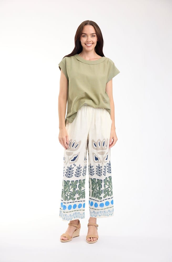 Load image into Gallery viewer, Orientique Womens Liberte White Pant
