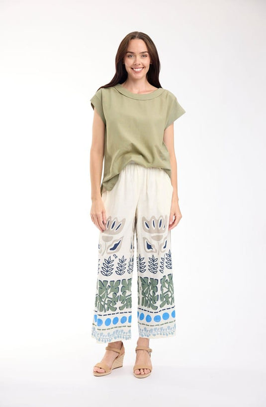Orientique Womens Liberte White Pant