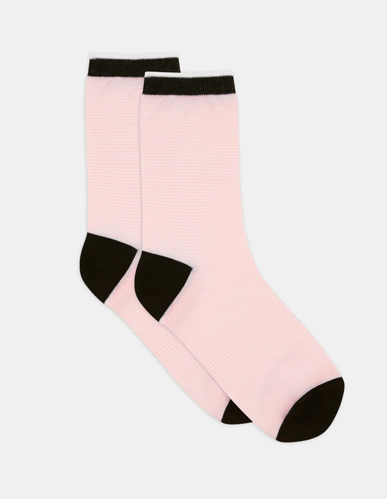 Load image into Gallery viewer, Levante Lina Fine Stripe Crew Sock
