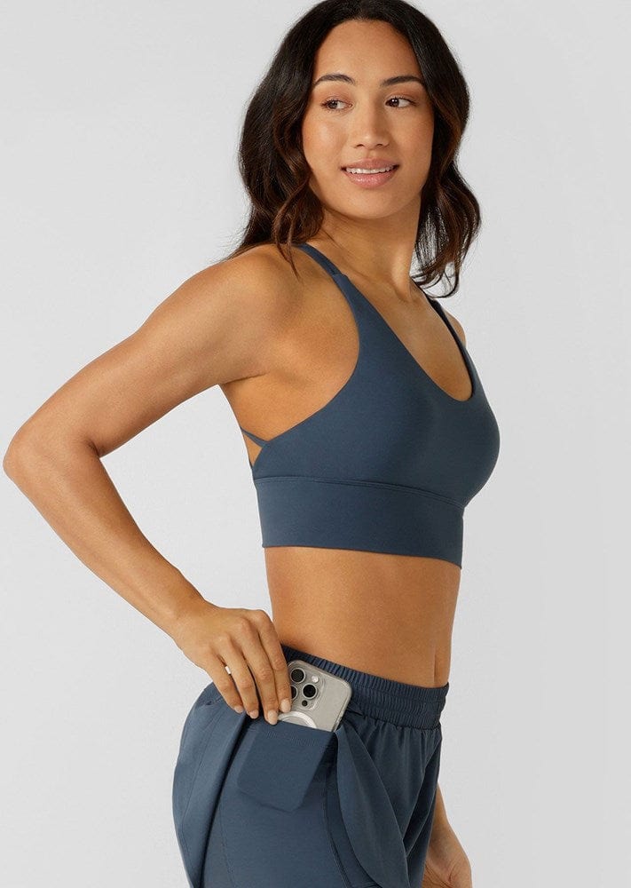 Load image into Gallery viewer, Lorna Jane Womens Lotus Longline Sports Bra
