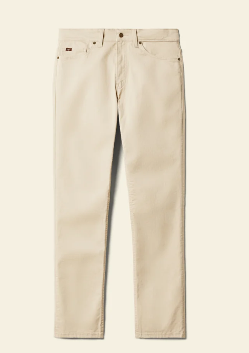 R.M. Williams Mens Loxton 5 Pocket Jeans - Bone