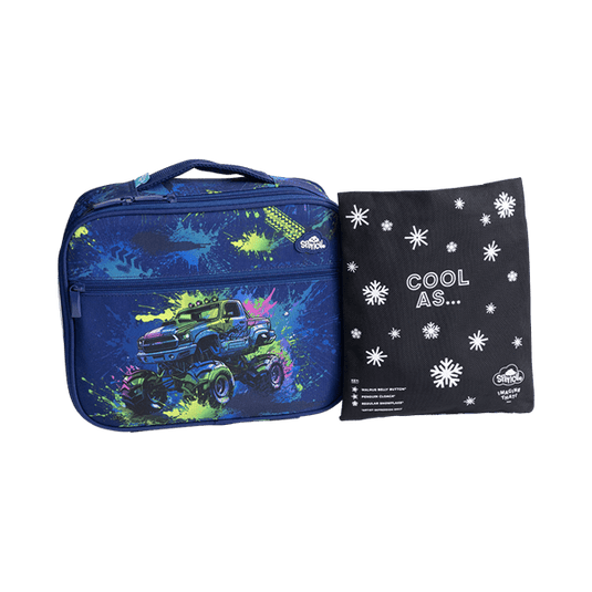 Spencil Mega Wheels Big Cooler Lunch Bag + Chill Pack