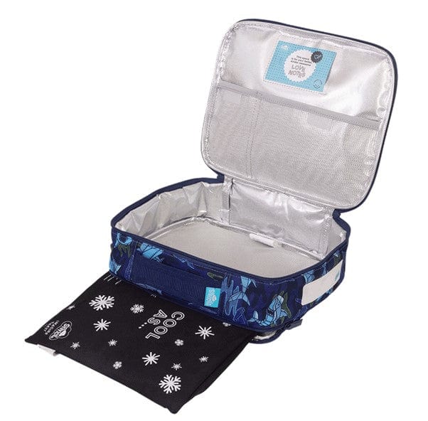 Load image into Gallery viewer, Spencil Robo Shark Big Cooler Lunch Bag + Chill Pack
