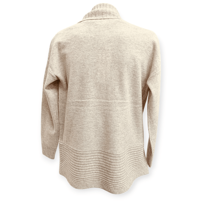 Load image into Gallery viewer, See Saw Womens 100% Luxe Merino Wool Rib Shawl Cardigan
