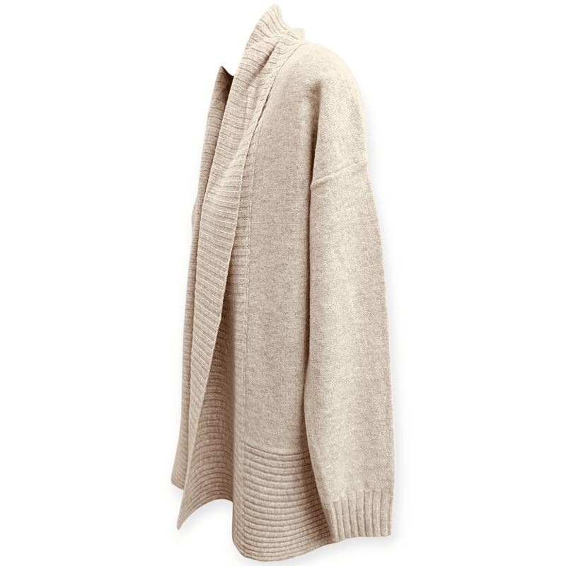 Load image into Gallery viewer, See Saw Womens 100% Luxe Merino Wool Rib Shawl Cardigan
